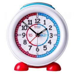 EasyRead Time Teacher Alarm Clock - Red Blue Face