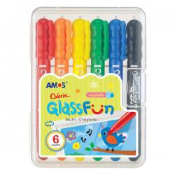 Colorix Glass Fun Multi Crayons