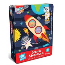 Cosmic Adventure Mini Puzzle Tin
