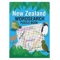 New Zealand Word Search Puzzle Book