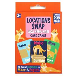 Te Reo Maori Locations Snap Card Game