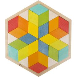 3D Wooden Shape Puzzle