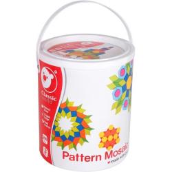 Pattern Mosaic Blocks Bucket