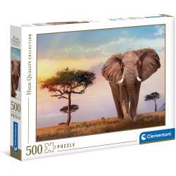 African Sunset 500 Piece Puzzle