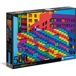 Colorboom Collection Squares 500 Piece Puzzle