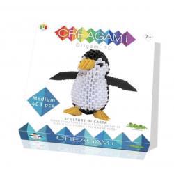 Penguin Origami 3D Model Kit