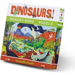 Dinosaurs Memory Game and 48 Piece Puzzle Set