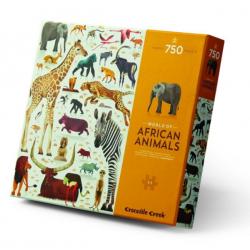 World of African Animals 750 Piece Puzzle