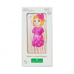 Discoveroo Body Layer Puzzle Girl
