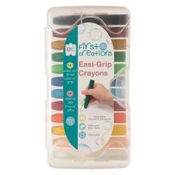 Easi-Grip Crayons 12 Pack