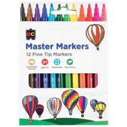 Master Fine Tip Markers Set