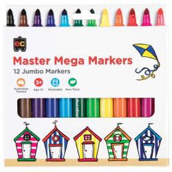 Master Mega Jumbo Markers Set