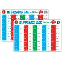 Wipe and Write Practise Mat - Addition