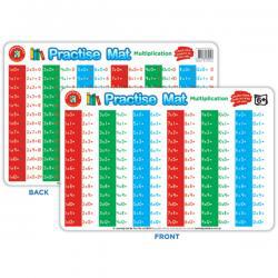 Wipe and Write Practise Mat - Multiplication