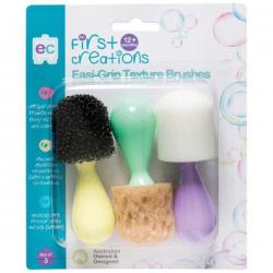 First Creations Easi-Grip Texture Brushes