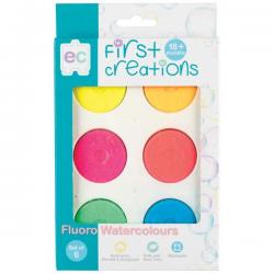 First Creations Fluoro Watercolour Paints