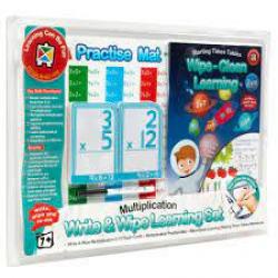 Write and Wipe Learning Set - Multiplication
