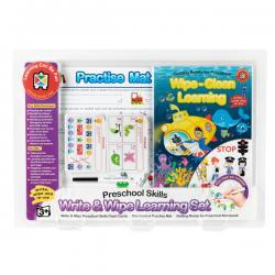Write and Wipe Learning Set - Preschool Skills 