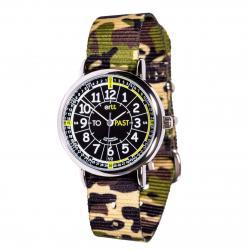 EasyRead Time Teacher Watch Green Camo - Black Face