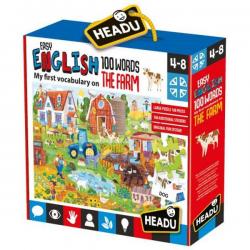 Easy English 100 Words My First Vocabulary on the Farm Puzzle