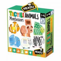 Tactile Animals Montessori Puzzle Set