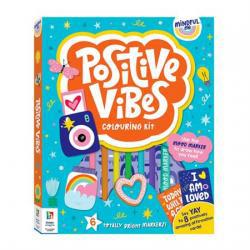 Positive Vibes Colouring Kit