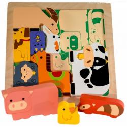 Farm Animal Wooden Chunky Puzzle
