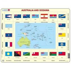 Australia and Oceania 35 Piece Puzzle