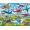 Brave Pilots 64 Piece Puzzle