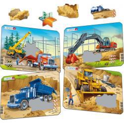 Larsen Construction Mini Puzzle Set