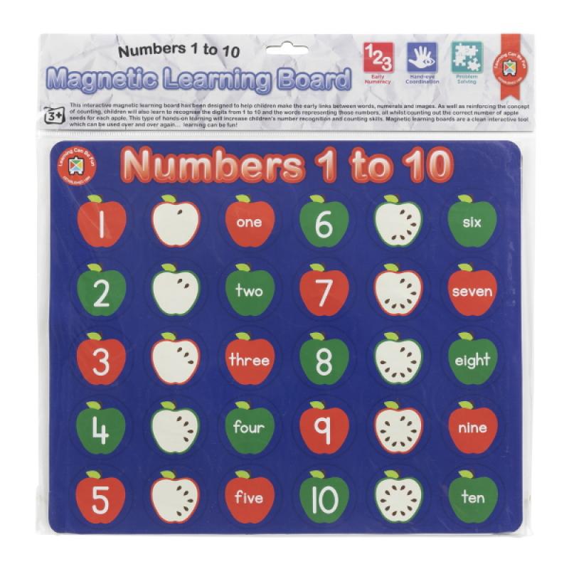 Numbers 1 to 10 Magnetic Learning Board
