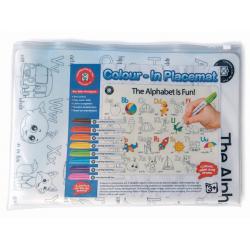 The Alphabet is Fun Colour In Placemat Set