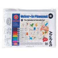 The Alphabet of Animals is Fun Colour In Placemat Set