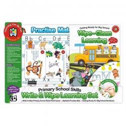 Write and Wipe Learning Set - Primary School Skills