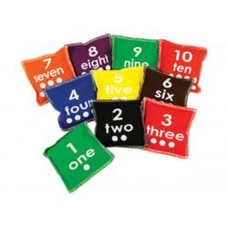 Number Bean Bags Set