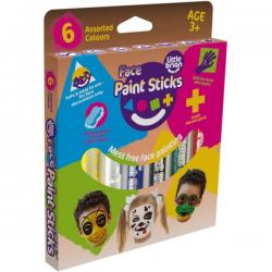 Face Paint Sticks Classic 6 Pack