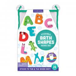 Stickable Bath Shapes Animal Alphabet