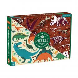 Mudpuppy Dinosaur Double-Sided Puzzle
