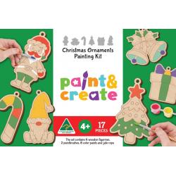 Paint and Create Christmas Ornaments Set 1