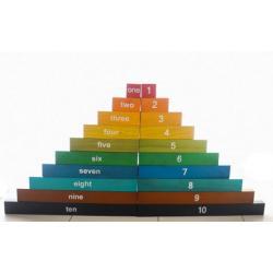 Montessori Wooden Counting Rods