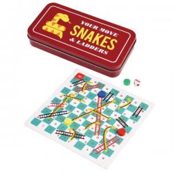 Your Move Snakes and Ladders Travel Tin