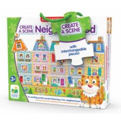 Create A Scene Neighborhood Jumbo Floor Puzzle