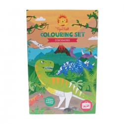 Tiger Tribe Colouring Set - Dinosaur