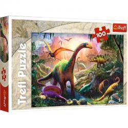 Dinosaur World 100 piece puzzle