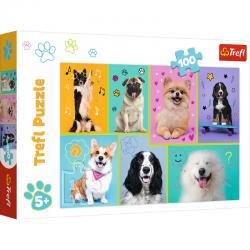 In the Dog World 100 Piece Puzzle